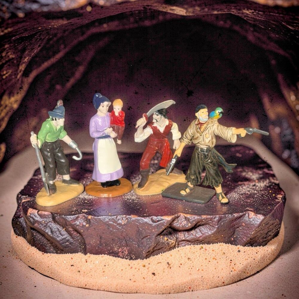 Safari Limited & Disney Pirates Villiagers Cake Toppers Figures A49